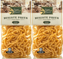Load image into Gallery viewer, Artisan Whole Grain Durum Wheat Busiate Pasta - 2 x 500gr