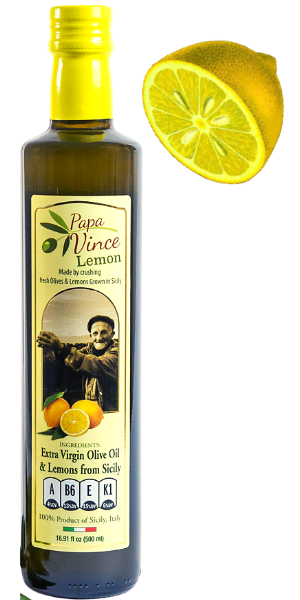 Sicilian Extra Virgin Olive Oil & Lemon Blend - 500ml