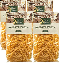 Load image into Gallery viewer, Artisan Whole Grain Durum Wheat Busiate Pasta - 4 x 500gr
