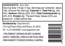 Load image into Gallery viewer, Unrefined, Hand-Harvested Sicilian Sea Salt- Finely Ground 450gr