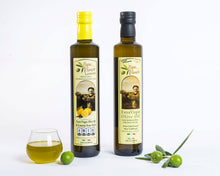 Load image into Gallery viewer, Cold-Pressed Extra Virgin Sicilian Olive Oil -  -500ml &amp; Sicilian Extra Virgin Olive Oil &amp; Lemon Blend - 500ml
