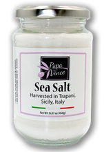 Load image into Gallery viewer, Unrefined, Hand-Harvested Sicilian Sea Salt- Finely Ground 450gr
